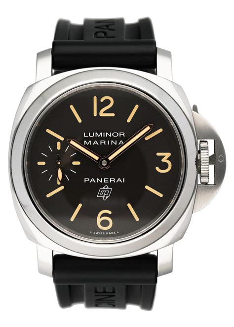 Panerai Luminor Marina Logo Acciaio OP7040 Box and Papers .